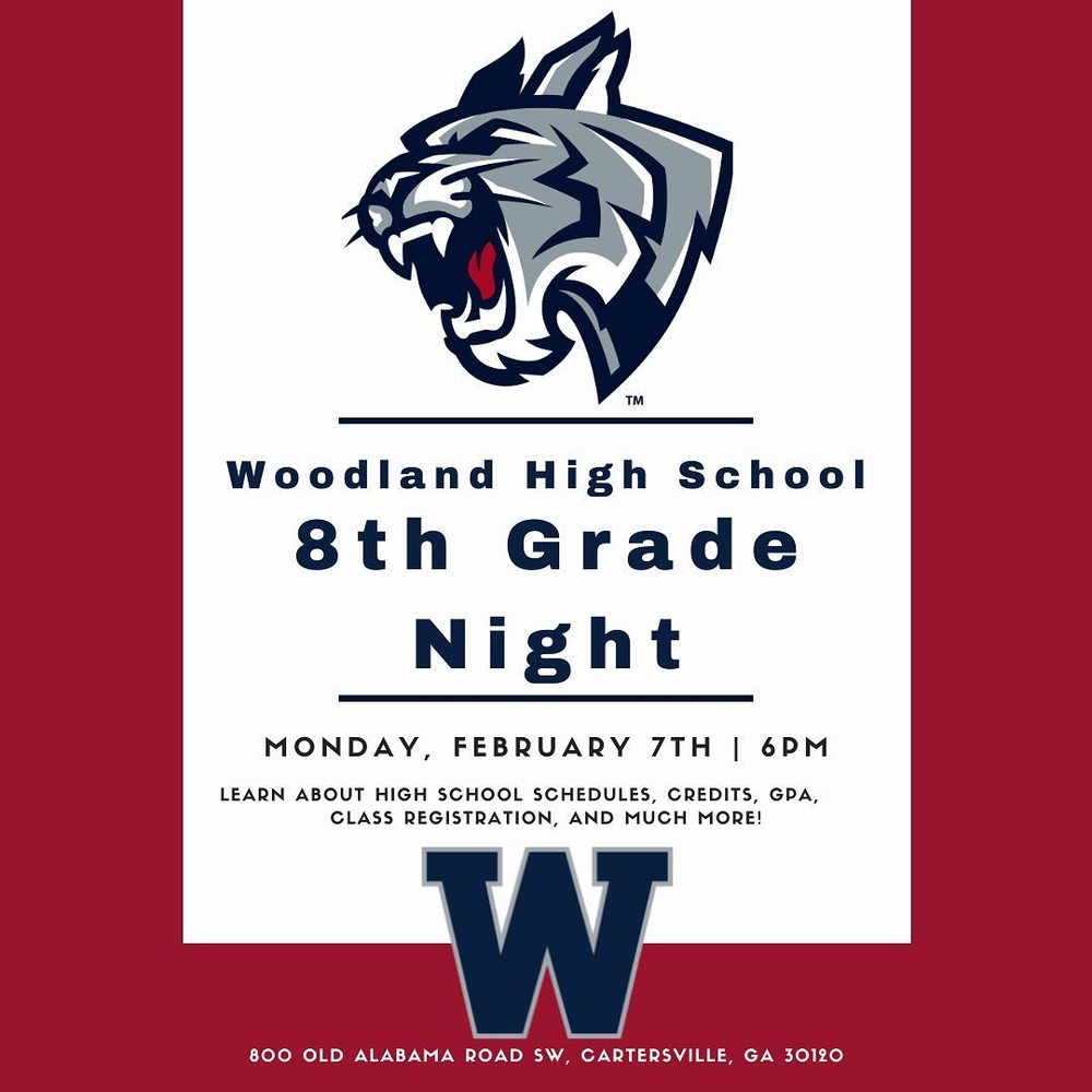 8th Grade Night Woodland High School