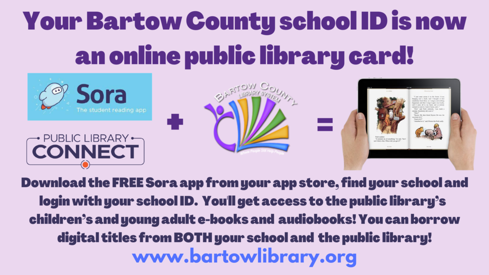 Bartow county library school id