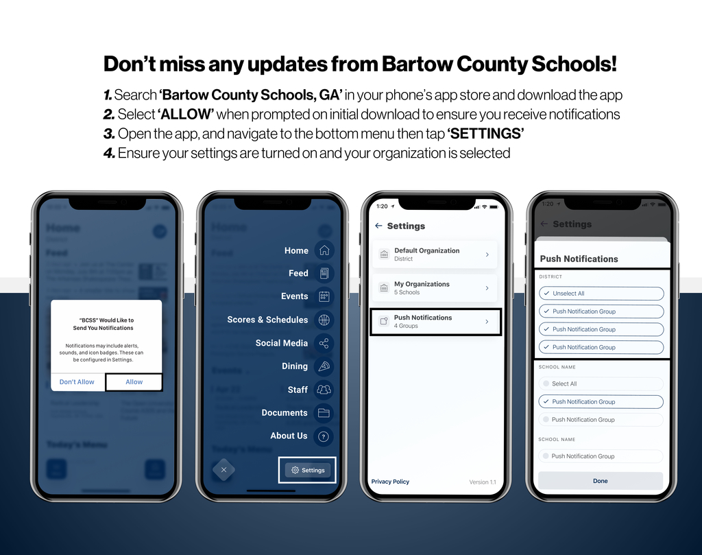 Bartow County Schools App