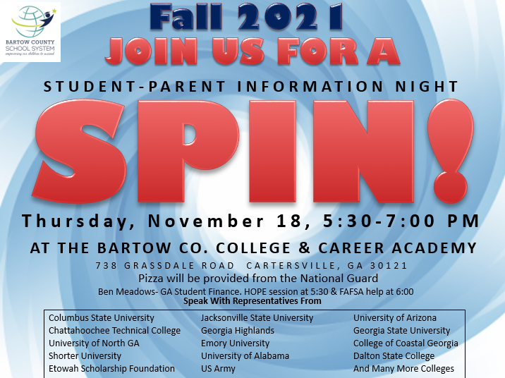 SPIN flyer