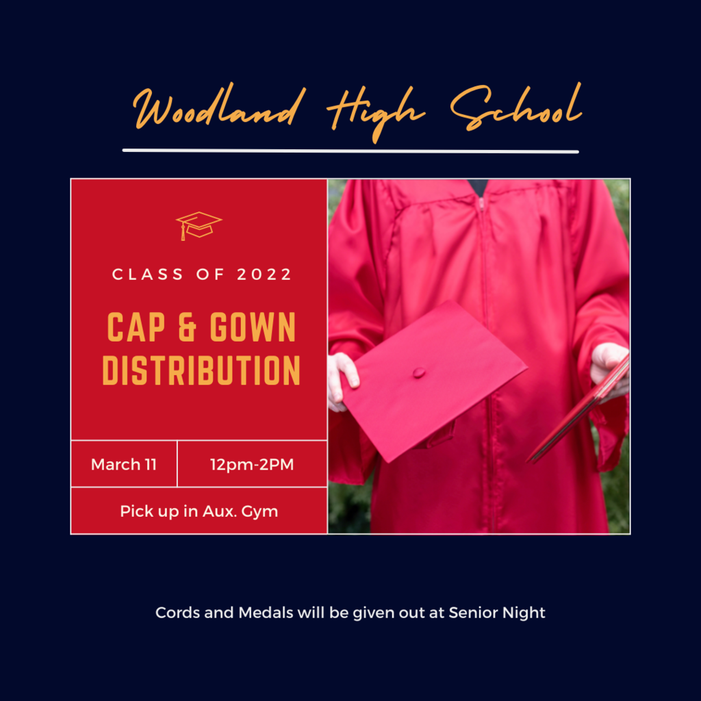 Cap and Gown distribution