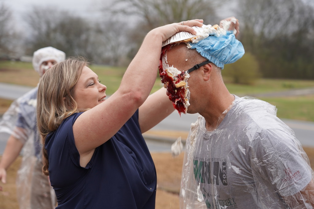 Pie in the face